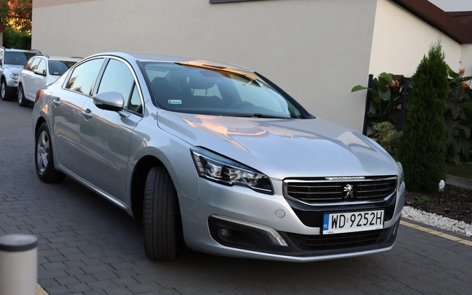 Peugeot 508 cena 44900 przebieg: 169000, rok produkcji 2018 z Sulejówek małe 436